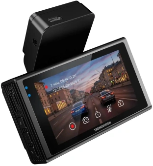 Видеорегистратор TrendVision Online Air 4G черный 1080x1920 1080p 160гр. GPS Allwinner V853 - купить недорого с доставкой в интернет-магазине
