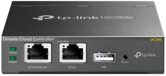 Контроллер TP-Link Omada OC200 10/100BASE-TX черный - купить недорого с доставкой в интернет-магазине