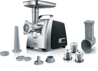 Мясорубка Bosch MFW68640 2200Вт серебристый/черный - купить недорого с доставкой в интернет-магазине