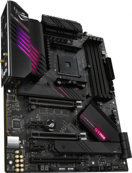 Материнская плата Asus ROG STRIX B550-XE GAMING WIFI Soc-AM4 AMD B550 4xDDR4 ATX AC`97 8ch(7.1) 2.5Gg RAID+HDMI+DP - купить недорого с доставкой в интернет-магазине