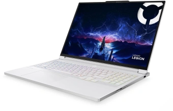 Ноутбук Lenovo Legion 7 16IAX10 Core Ultra 9 275HX 32Gb SSD1Tb NVIDIA GeForce RTX 5060 8Gb 16" OLED WQXGA (2560x1600) без ОС white WiFi BT Cam (83KY0051RK) - купить недорого с доставкой в интернет-магазине