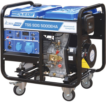 Генератор ТСС SDG 5000EHA 5.5кВт - купить недорого с доставкой в интернет-магазине