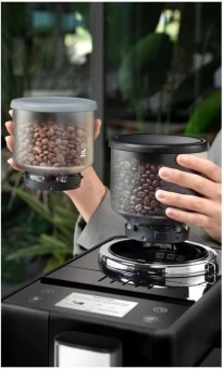 Кофемашина Delonghi EXAM440.35.B 1450Вт черный - купить недорого с доставкой в интернет-магазине
