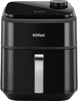 Аэрогриль Kitfort КТ-8154 6.5л 1800Вт черный - купить недорого с доставкой в интернет-магазине