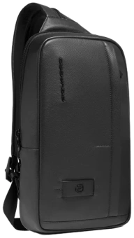 Рюкзак слинг Piquadro Russel CA6764W137/N черный натур.кожа - купить недорого с доставкой в интернет-магазине