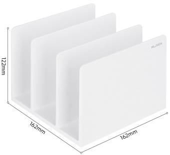 Подставка-ограничитель для книг Deli ENS006WHITE 162x162x122мм - купить недорого с доставкой в интернет-магазине