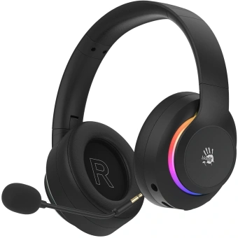 Наушники с микрофоном A4Tech Bloody GR520 черный мониторные BT/Radio оголовье - купить недорого с доставкой в интернет-магазине