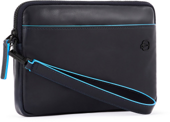 Клатч Piquadro Blue Square Revamp AC5946B2VR/BLU синий натур.кожа - купить недорого с доставкой в интернет-магазине