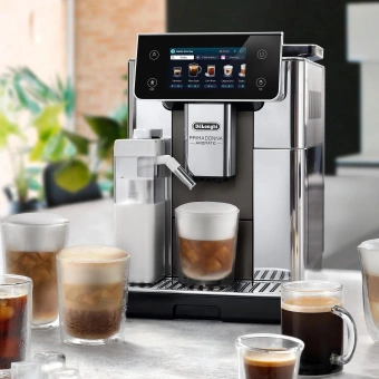 Кофемашина Delonghi Primadonna Aromatic ECAM630.75.TSM 1450Вт серебристый/черный - купить недорого с доставкой в интернет-магазине
