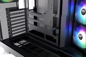 Корпус Thermaltake View 380 XL TG ARGB черный без БП E-ATX 2x120mm 2xUSB3.0 audio bott PSU - купить недорого с доставкой в интернет-магазине