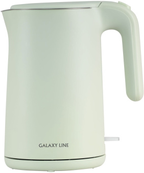 Чайник электрический Galaxy Line GL 0327 1.5л. 1800Вт мятный (корпус: нержавеющая сталь) - купить недорого с доставкой в интернет-магазине