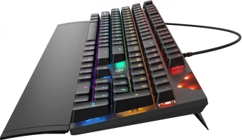 Клавиатура Оклик 935G RAGNAR механическая черный USB Multimedia for gamer LED (подставка для запястий) - купить недорого с доставкой в интернет-магазине