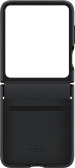 Чехол (клип-кейс) Samsung для Samsung Galaxy Z Flip5 Flap Eco-Leather Case B5 черный (EF-VF731PBEGRU) - купить недорого с доставкой в интернет-магазине