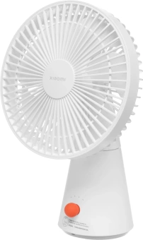 Вентилятор настольный Xiaomi Rechargeable Mini Fan 10Вт скоростей:4 белый - купить недорого с доставкой в интернет-магазине