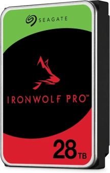 Жесткий диск Seagate SATA-III 28Tb ST28000NT000 NAS Ironwolf Pro 512E (7200rpm) 512Mb 3.5" - купить недорого с доставкой в интернет-магазине