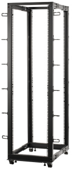 Полка выдвижная Lanmaster TWT-RACK2-S4-ADJ/45 1U нагр.:45кг. 19" черный (упак.:1шт) - купить недорого с доставкой в интернет-магазине