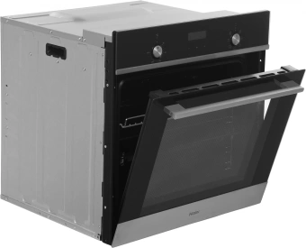 Духовой шкаф Электрический Haier HOX-P06HGBX черное стекло/нержавеющая сталь - купить недорого с доставкой в интернет-магазине