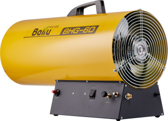 Тепловая пушка газовая Ballu BHG-60 57000Вт желтый/черный - купить недорого с доставкой в интернет-магазине