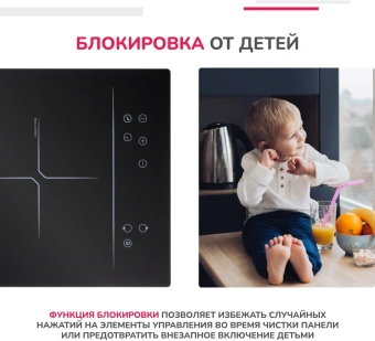 Индукционная варочная поверхность Simfer H30I72S002 черный - купить недорого с доставкой в интернет-магазине