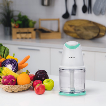 Измельчитель ручной Vitek VT-1639 0.5л. 400Вт белый - купить недорого с доставкой в интернет-магазине