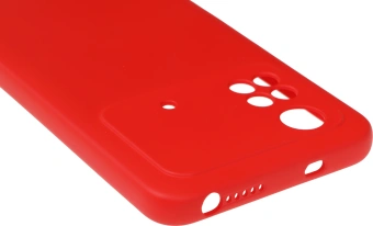 Чехол (клип-кейс) DF для Poco M4 Pro (4G) poOriginal-06 красный (POORIGINAL-06 (RED)) - купить недорого с доставкой в интернет-магазине