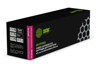 Картридж лазерный Cactus CS-CF543X CF543X пурпурный (2500стр.) для HP LJ M254dw/M280nw/M281fdn - купить недорого с доставкой в интернет-магазине