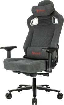 Кресло игровое эргономичное A4Tech Bloody GC-660 серый искусственная замша с подголов. крестов. - купить недорого с доставкой в интернет-магазине