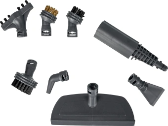 Пароочиститель напольный Kitfort КТ-914 1500Вт белый/голубой - купить недорого с доставкой в интернет-магазине