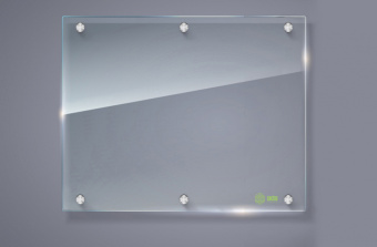 Доска стеклянная Cactus CS-GBD-120x150-TR стеклянная прозрачный 120x150см стекло - купить недорого с доставкой в интернет-магазине