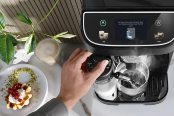 Кофемашина Delonghi Magnifica Plus ECAM320.60.B 1450Вт черный - купить недорого с доставкой в интернет-магазине