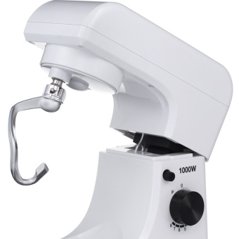 Миксер планетарный Hyundai HYM-S4451 1000Вт белый/черный - купить недорого с доставкой в интернет-магазине