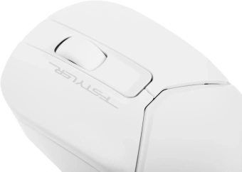Мышь A4Tech Fstyler FB12 белый оптическая 1200dpi беспров. BT/Radio USB 3but (FB12 WHITE) - купить недорого с доставкой в интернет-магазине