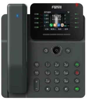 Телефон IP Fanvil V62 Pro серый - купить недорого с доставкой в интернет-магазине