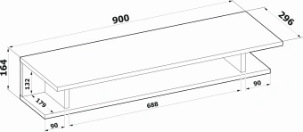 Стол Сокол ПК-800 столешница ЛДСП дуб сонома (00-00014568) - купить недорого с доставкой в интернет-магазине