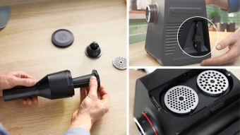 Мясорубка Bosch MFWS640B 2100Вт черный - купить недорого с доставкой в интернет-магазине