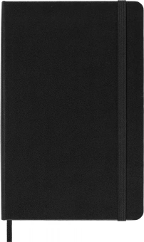 Блокнот Moleskine CLASSIC QP052 Medium 115x180мм 208стр. нелинованный твердая обложка черный - купить недорого с доставкой в интернет-магазине