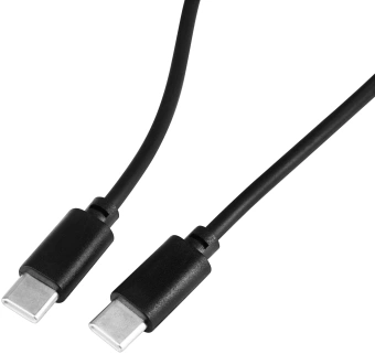 Кабель KingPrice KP-USBCC-3A-1m USB Type-C (m)-USB Type-C (m) 1м черный - купить недорого с доставкой в интернет-магазине