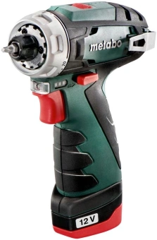 Дрель-шуруповерт Metabo PowerMaxx BS аккум. патрон:быстрозажимной (600079550) - купить недорого с доставкой в интернет-магазине