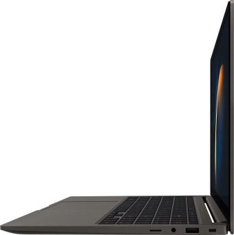 Ноутбук Samsung Galaxy Book 3 NP754 Core i7 1355U 16Gb SSD512Gb Intel Iris Xe graphics 15.6" IPS FHD (1920x1080) Windows 11 Professional graphite WiFi BT Cam (NP754XFG-KA1IN) - купить недорого с доставкой в интернет-магазине