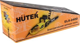 Цепная пила Huter ELS-2400 от сети 2400Вт дл.шины:18" (45cm) (70/10/2) - купить недорого с доставкой в интернет-магазине