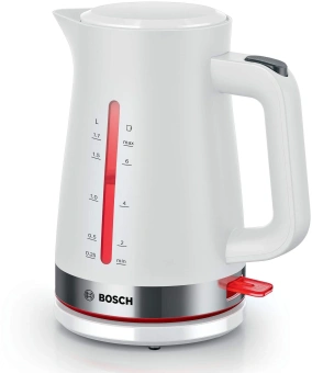 Чайник электрический Bosch TWK4M221 1.7л. белый корпус: пластик - купить недорого с доставкой в интернет-магазине