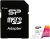 Флеш карта microSDHC 32GB Silicon Power SP032GBSTHBV1V20SP Elite + adapter - купить недорого с доставкой в интернет-магазине