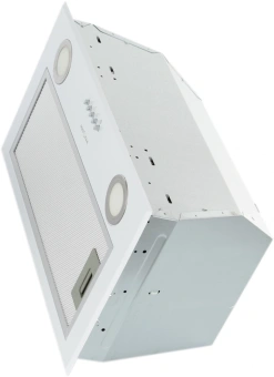 Вытяжка встраиваемая Krona Ameli 600 PB белый управление: кнопочное (1 мотор) - купить недорого с доставкой в интернет-магазине