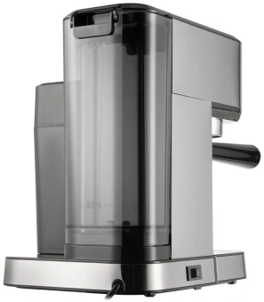 Кофеварка рожковая Редмонд CM715 1350Вт серебристый/черный - купить недорого с доставкой в интернет-магазине