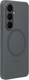 Чехол (клип-кейс) Samsung для Samsung Galaxy S26 Silicone Magnet Case with MagSafe черный (EF-ES942CBEGRU) - купить недорого с доставкой в интернет-магазине