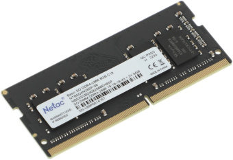 Память DDR4 8GB 2666MHz Netac NTBSD4N26SP-08 Basic RTL PC4-21300 CL19 SO-DIMM 260-pin 1.2В single rank Ret - купить недорого с доставкой в интернет-магазине
