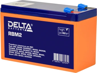 Батарея для ИБП Delta RBM2 12В 7.2Ач для APC - купить недорого с доставкой в интернет-магазине