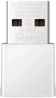 Сетевой адаптер Wi-Fi Mercusys MA30N AC1300 USB 2.0 (ант.внутр.) - купить недорого с доставкой в интернет-магазине