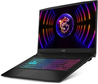 Ноутбук MSI Katana 15 B13VEK-1675US Core i7 13620H 16Gb SSD1Tb NVIDIA GeForce RTX4050 6Gb 15.6" IPS FHD (1920x1080) Windows 11 Multi Language black WiFi BT Cam (9S7-158571-1675) - купить недорого с доставкой в интернет-магазине