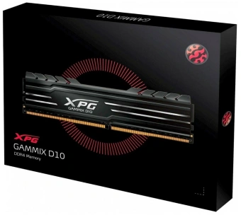 Память DDR4 2x16GB 3600MHz A-Data AX4U360016G18I-DB10 XPG Gammix D10 RTL Gaming PC4-28800 CL18 DIMM 288-pin 1.35В kit с радиатором Ret - купить недорого с доставкой в интернет-магазине